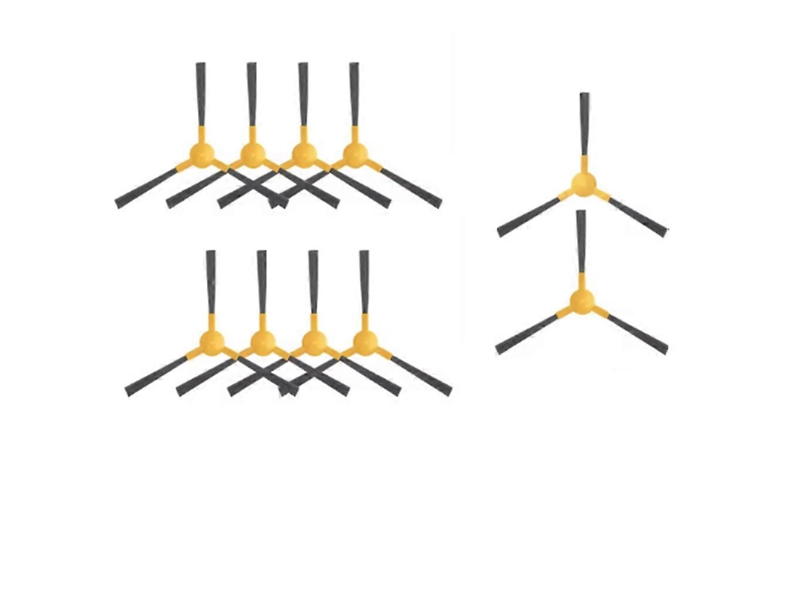 Conjunto De 10 Escovas Laterais Para Garlyn Sr-800 Max / Sr-800 Pro Max - Acessórios E Peças De Reposição Para Escovas Laterais_ozo
