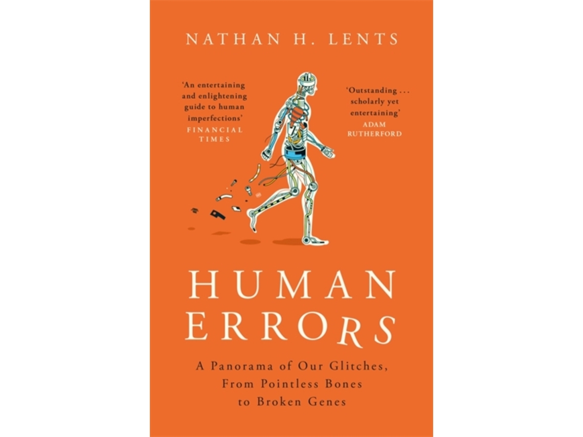 Livro Human Errors de Nathan Lents (Inglês)
