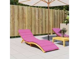 Vidaxl Almofadão P/ Espreguiçadeira Tecido Oxford Rosa