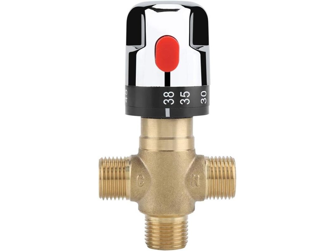 Torneira Misturadora De Cozinha, Temperatura Fixa De Cozinha, Banheiro E Lavabo, Em Latão Maciço, G1/2, Misturador Termostático De Água Quente E Fria