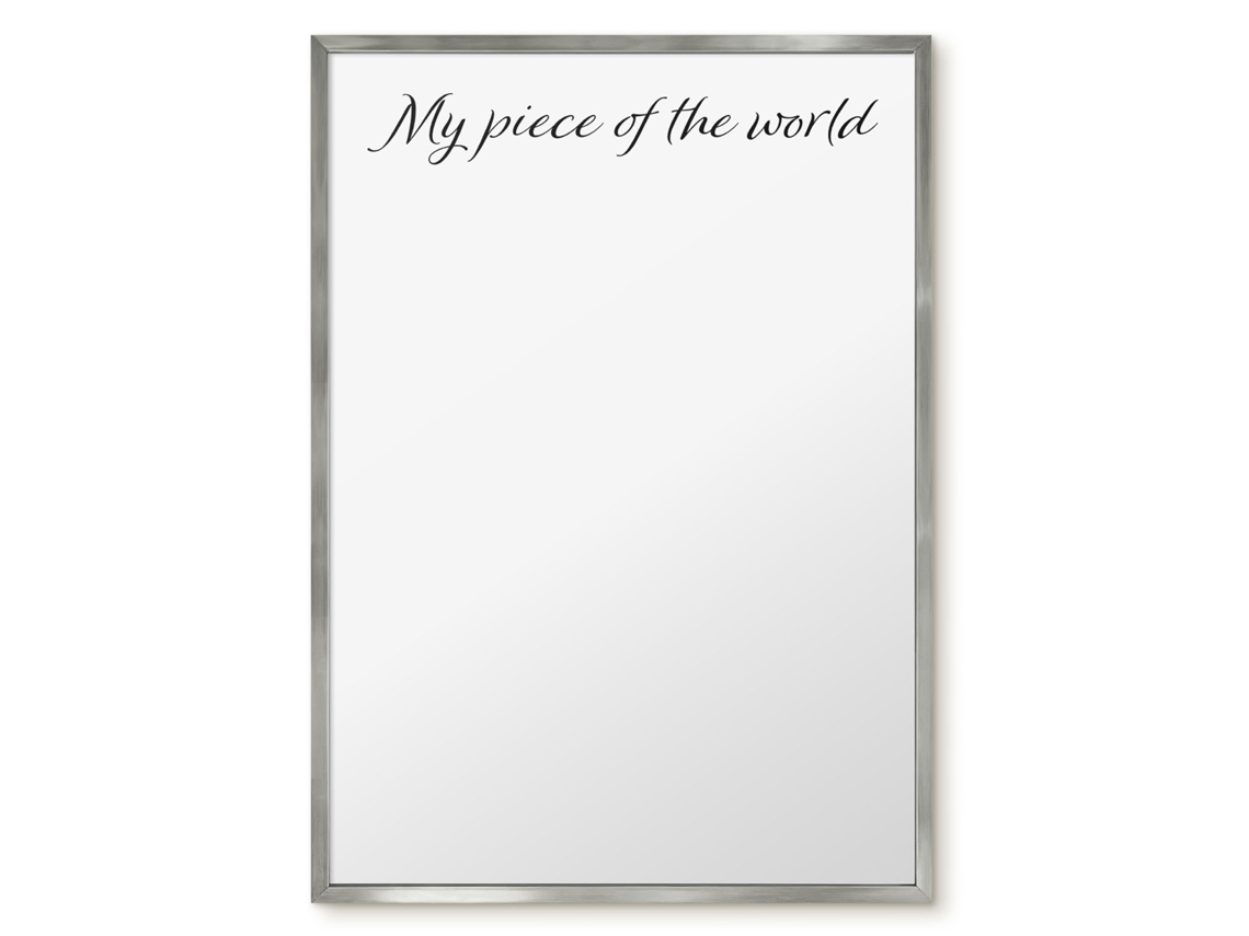 Magnetic Board My Piece Of The World For The Living Room Espelharte (50x70 Cm)