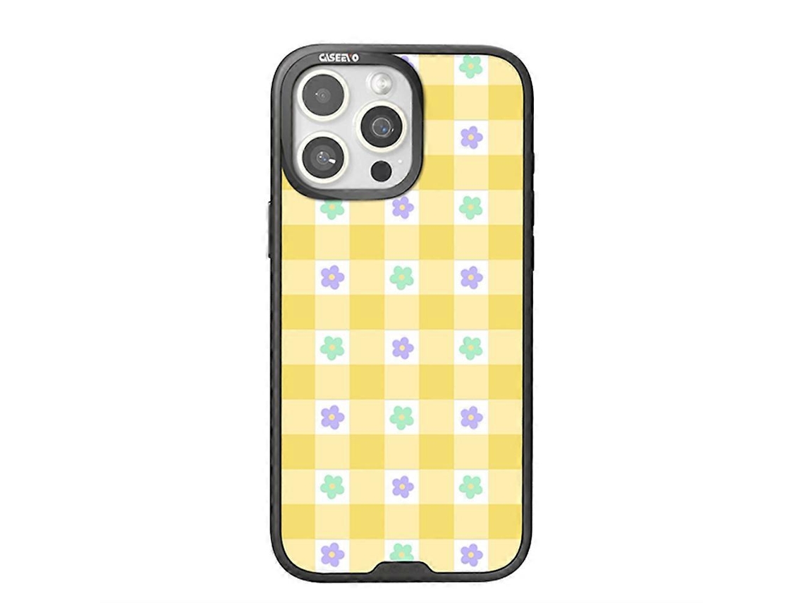 Capa Tkdaddy Caseevo Para Iphone 16 Pro Compatível Com Magsafe Tpu Acrílico Capa Magnética Para Celular Com Placa Traseira De Grade Removível Em Forma