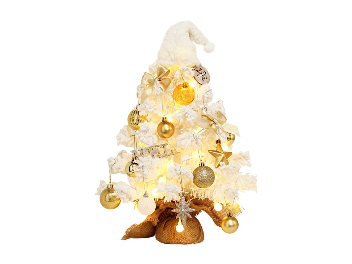 Árvore de Natal Pequena com Flocos, 2 Pilhas Aa LAXISCREED