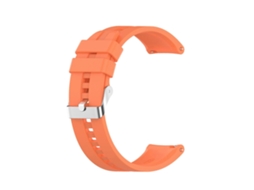 Pulseira De Silicone Com Fivela Prateada Para Huawei Watch Gt 3 46mm/gt 22mm (branca)