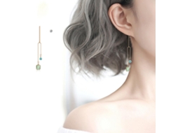 Brincos De Orelha Moda Decoração Com Zircão