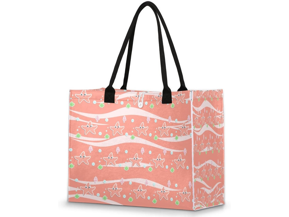 Bolsa de Ombro Tropicallife Estampa de Galáxia 38x25x19 cm