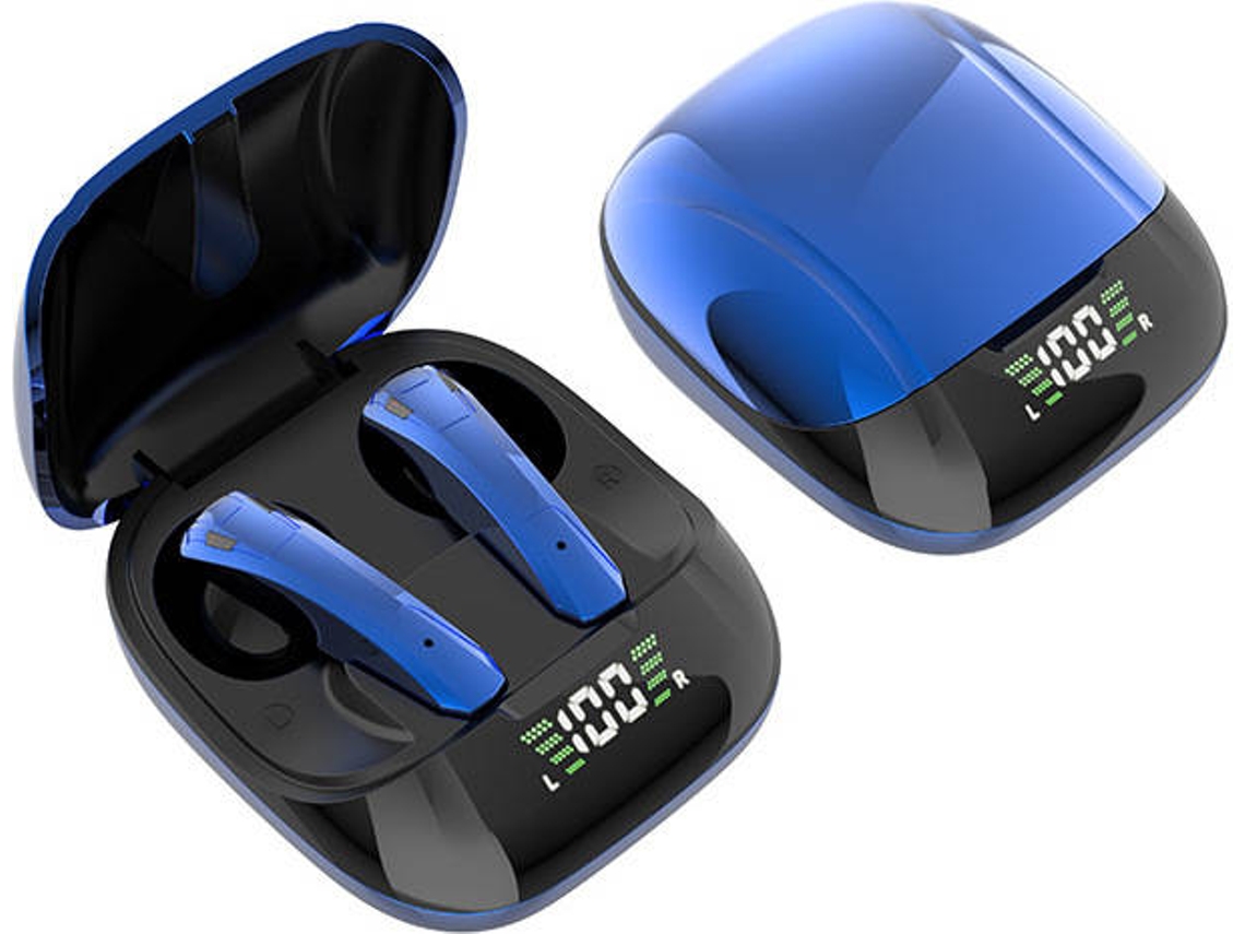 Auriculares Bluetooth True Wireless ALIN1147-3 (In Ear - Microfone - Azul)
