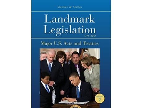 Livro Landmark Legislation 17742012 de Stephen W Stathis (Inglês - Capa Dura)