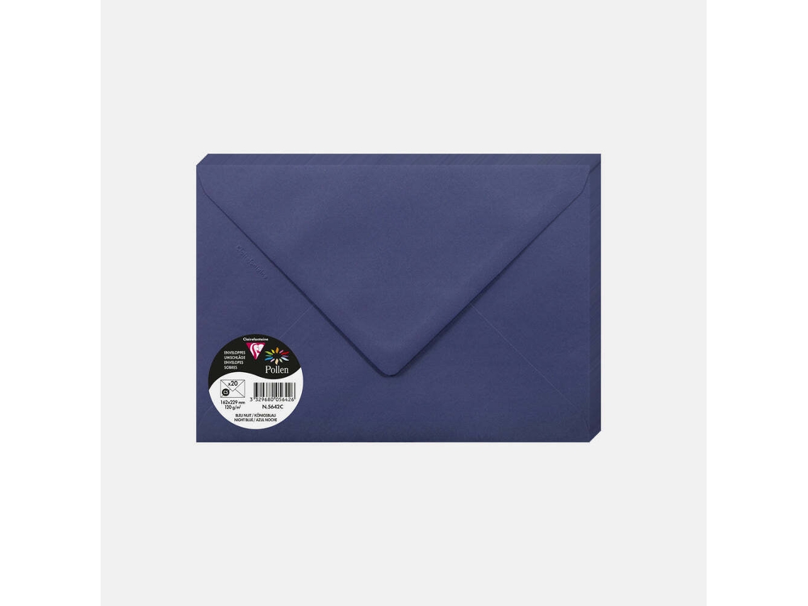 Envelope CLAIREFONTAINE Pollen X20