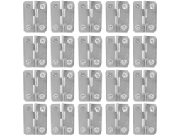 Dobradiças Pequenas, 20 Peças, Ferragens Decorativas Para Gavetas Com Parafusos, Para Casinhas De Pássaros E Caixas