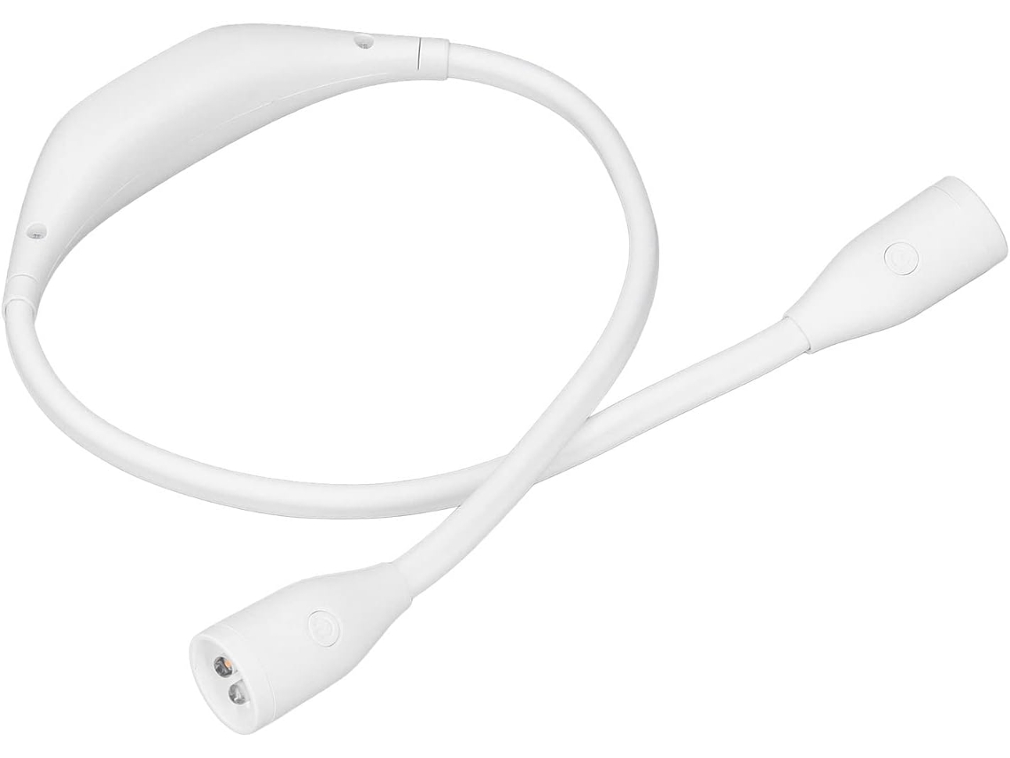Luminária De Leitura Recarregável Usb Led Akozon Com 3 Níveis Brilho, Design Flexível De 360° Para Leitura, Corrida E