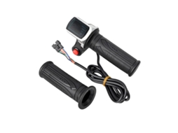 Acelerador Universal com Display Lcd para Bicicletas Elétricas e Scooters Acelerador de Punho Rotativo 36v (e bikes)