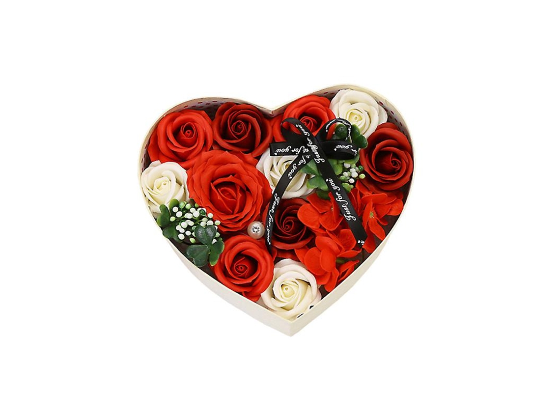 1 Unidade De Caixa De Flor De Rosa De Sabão Allinless