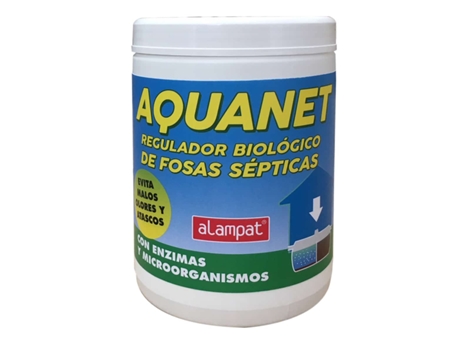 Regulador Biológico de Fossas Sépticas AQUANET 600Gr.