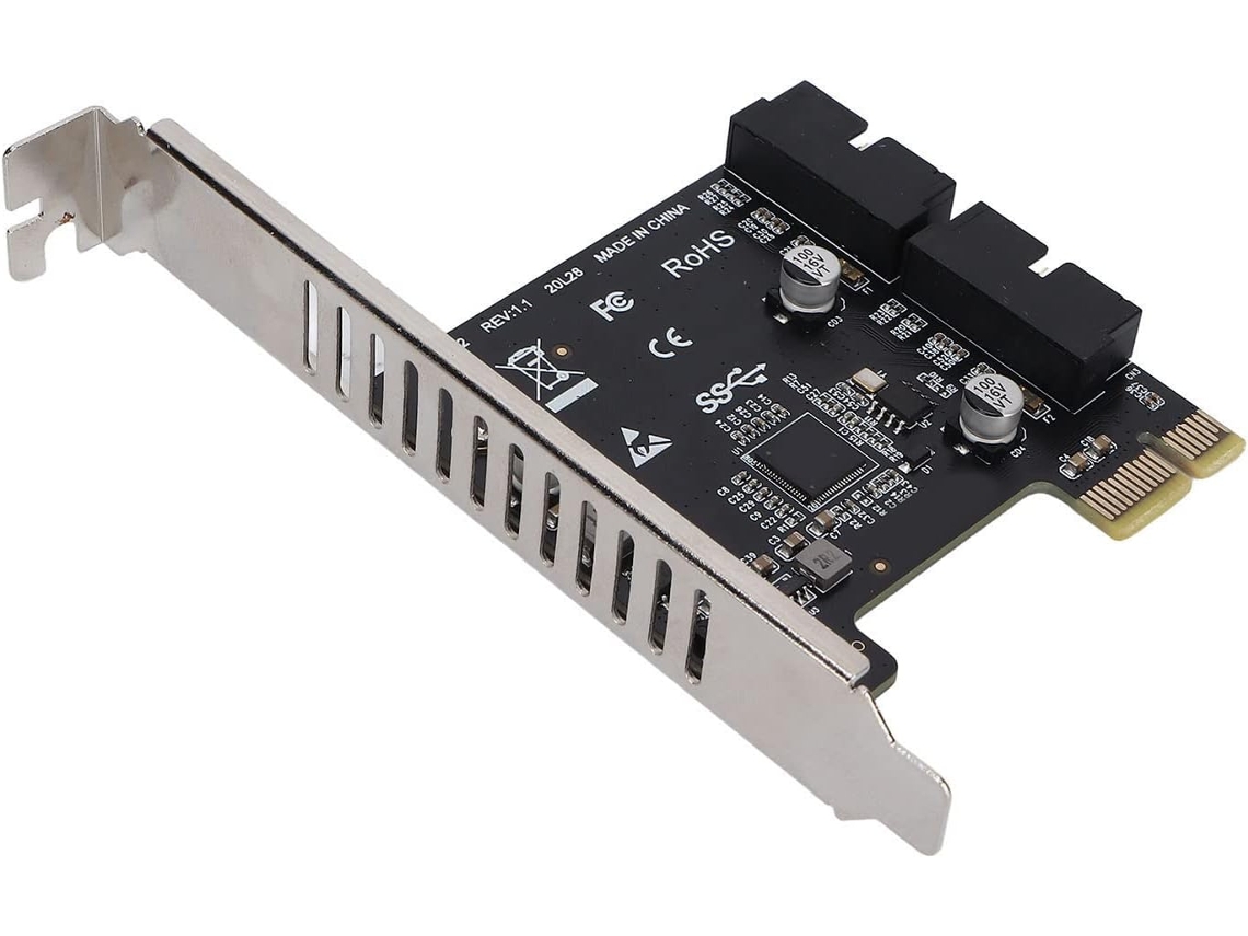 Placa Riser Pcie Usb 3.0 Para Expansão Ph62 Pci-e X1 Interface X4 X8 X16