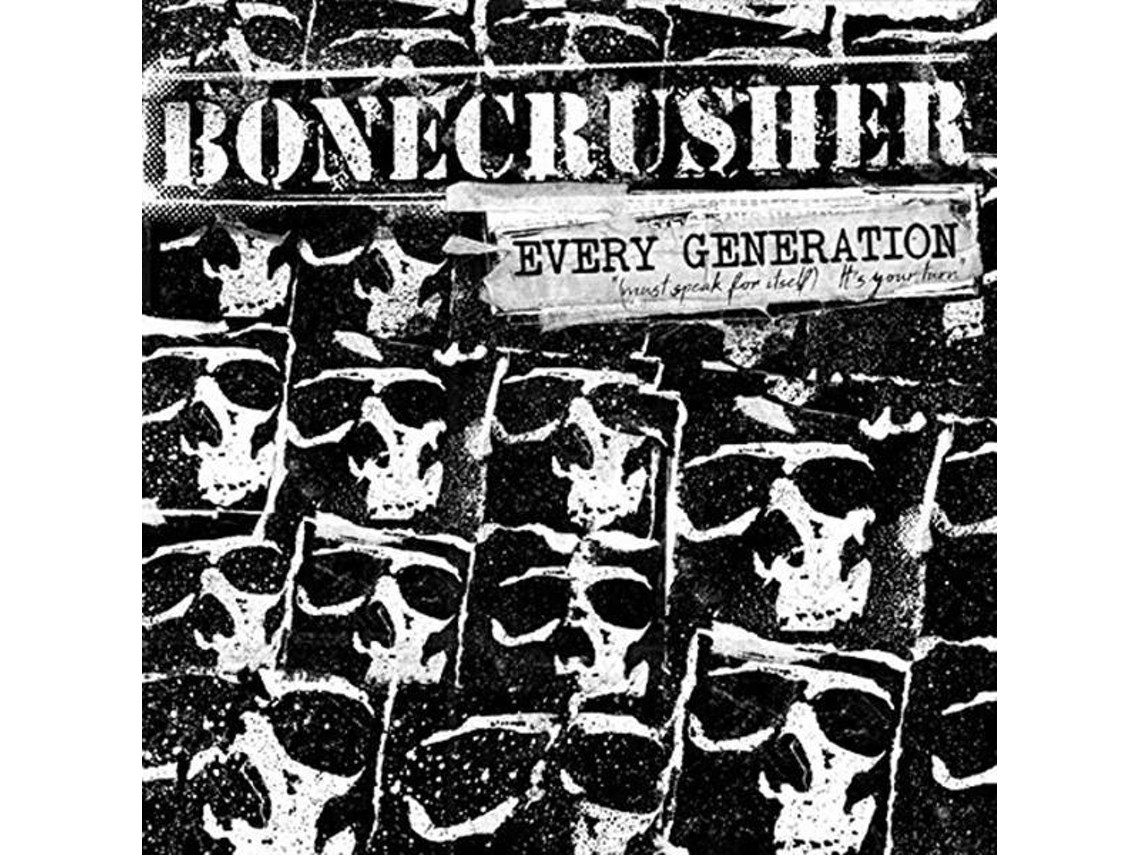 CD Bonecrusher - Every Generation (Must Speak For Itself) It's Your Turn (1CDs)