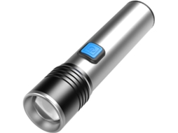 Mini Lanterna Portátil Antirreflexo Led Ultrabrilhante De Longo Alcance Para Camping, Com Carregamento Usb, Zoom E