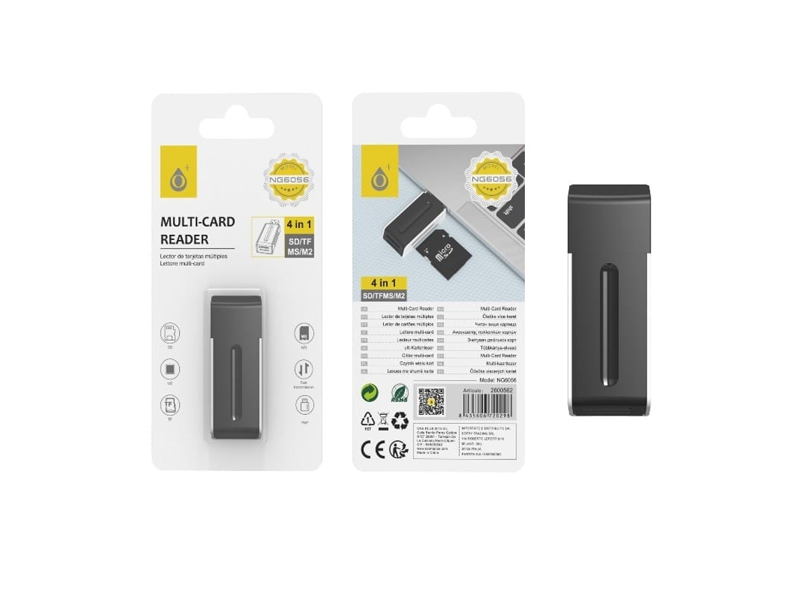 Leitor de Cartões Usb2 0 ONEPLUS