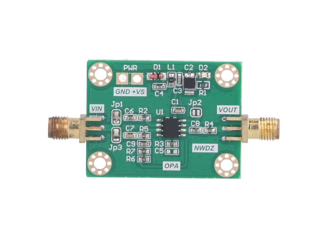 Módulo amplificador de alta corrente Veloriskku com feedback de pulso de baixa distorção 5x Ad8009