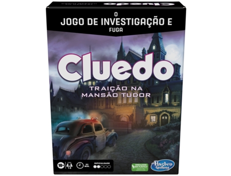 Jogo de Tabuleiro HASBRO GAMES Cluedo - Traição Na Mansão Tudor (10 anos - Português)