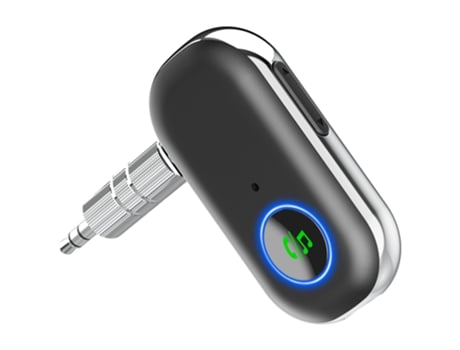 Adaptador Bluetooth Auxiliar Para Carro Adaptador Auxiliar Bluetooth 5.0 Para Carro/Estéreo Doméstico/Fones De Ouvido Com Fio ELKUAIE