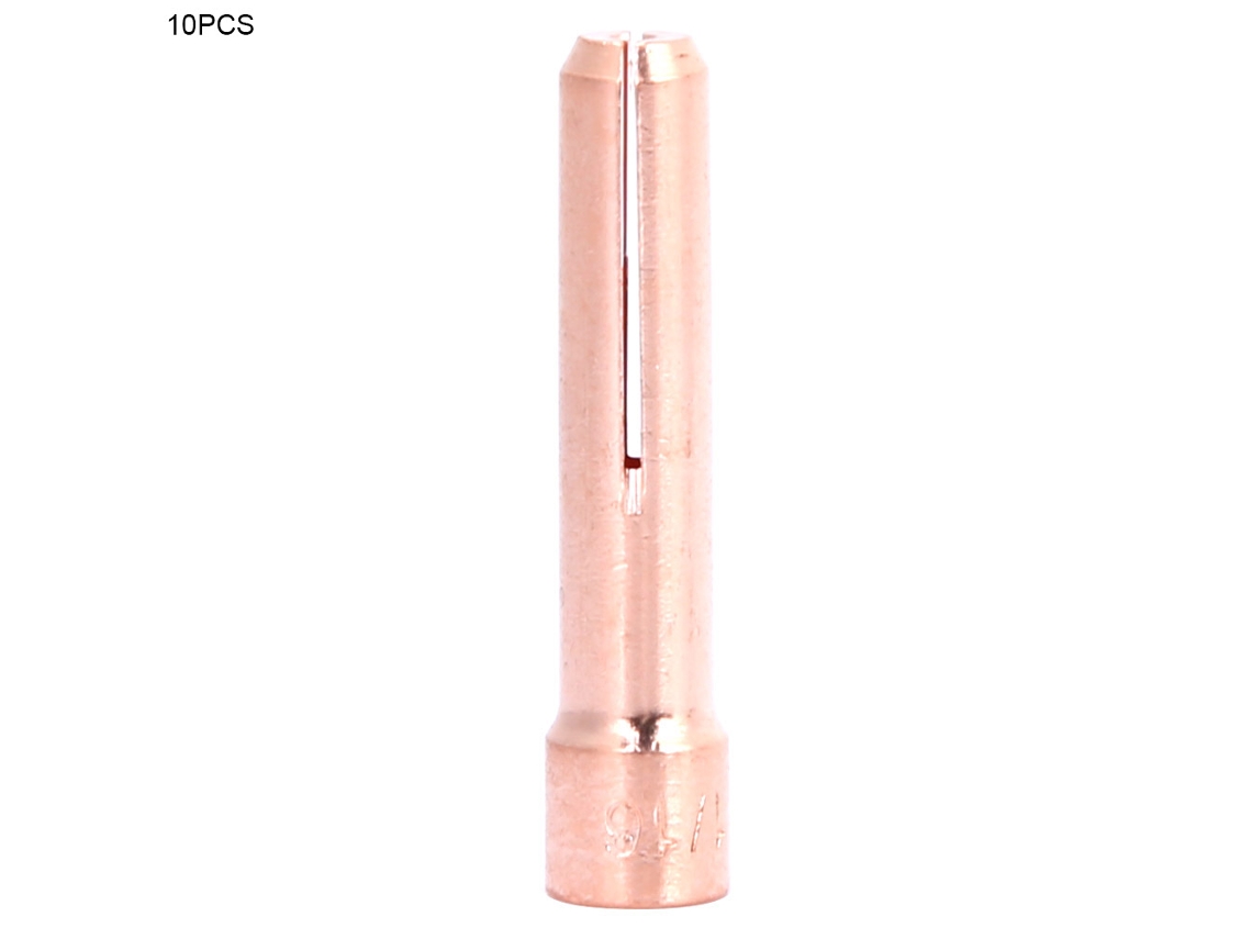 10 Peças/conjunto Corpo De Cone De Cobre 10n22s-25s Para Soplete Tig Consumíveis De Soldadura Argón Arc (10n23s)