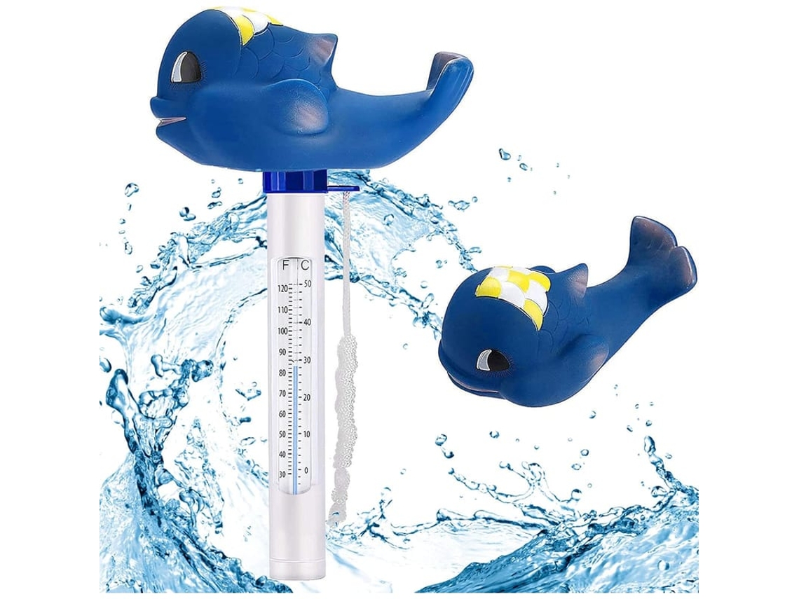 2026-termômetro Flutuante Para Piscina Com Corda, Resistente A Impactos, Material Ecológico, Leitura Precisa 0-50℃, Design Bonito