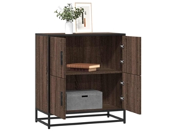 Vidaxl Aparador 68x35x76 Cm Deriv. De Madeira Carvalho Castanho