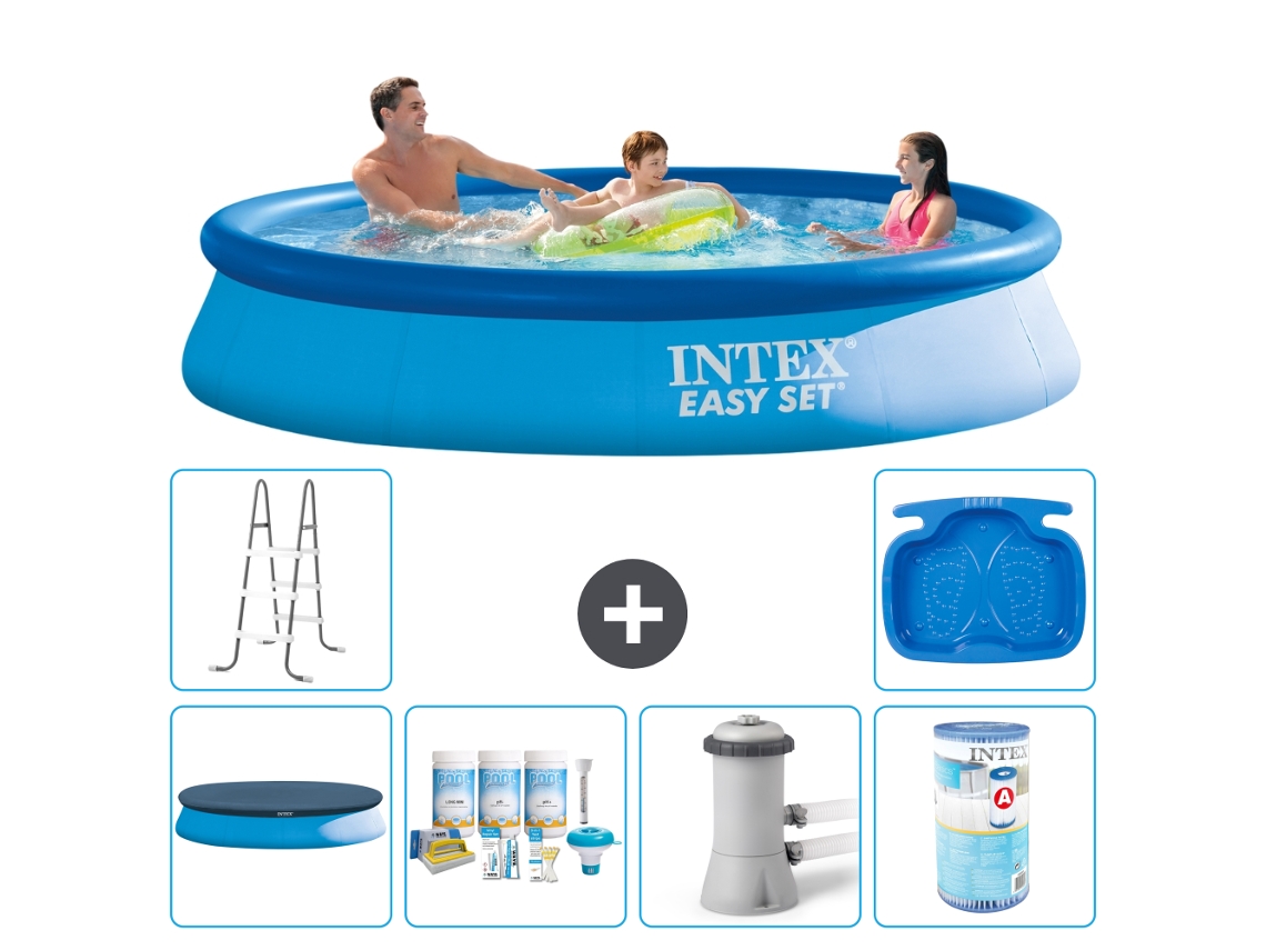 Intex Piscina Easy Set Redonda - 366x76 Cm - 7-peças S30602
