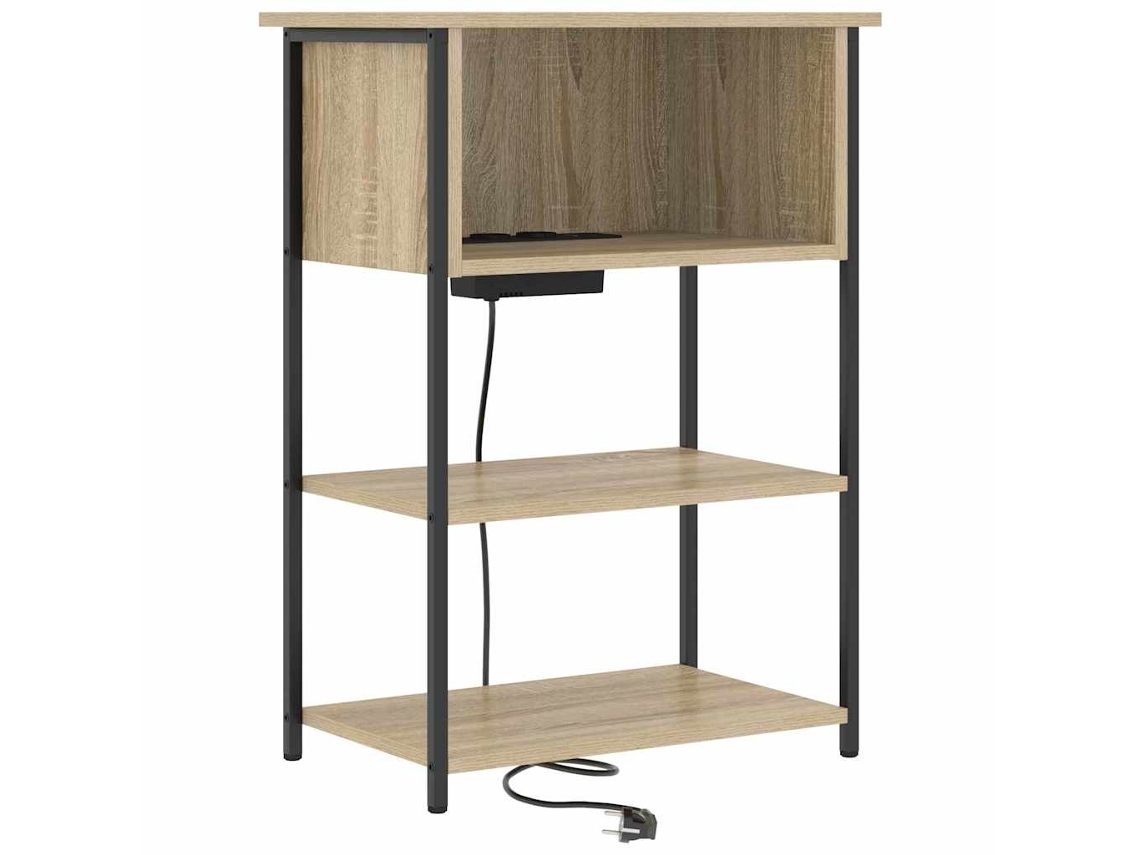 Cabeceira/Guarda-Roupa Carvalho Sonoma 55 x 31 x 76 cm - EXCLUSIVO DA MAISON