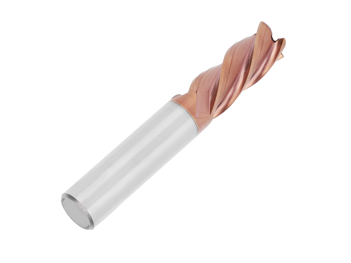 Laxiscreed - Fresas De Furação Com Quatro Flautas Para Usinagem Cnc Em Aço Tungsténio