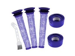 Kit de substituição de filtro de vácuo de 5 pacotes para aspiradores de animais absolutos Dyson Dyson V8, V8, V7