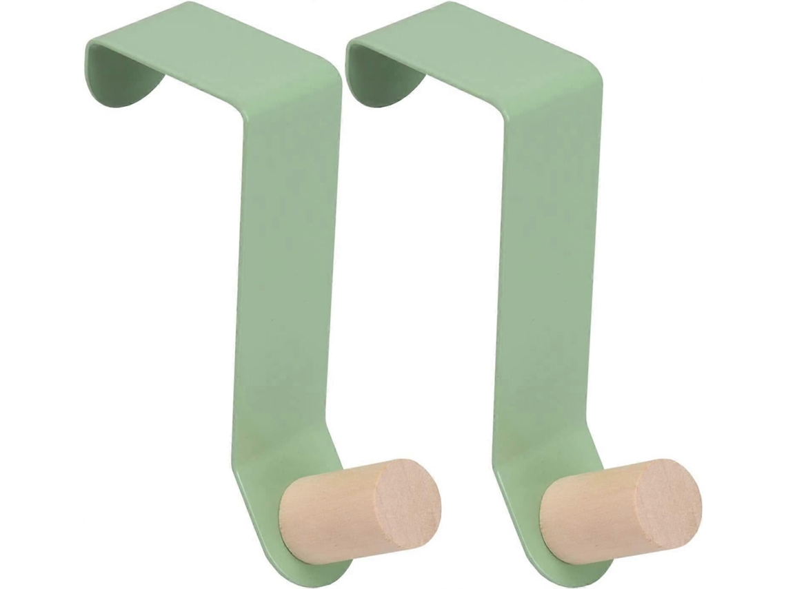 Gancho para Porta de Box Chuveiro com Largura 1, 2 a 1, 77 Polegadas BRILVIBERA (pacote com 2, Verde)