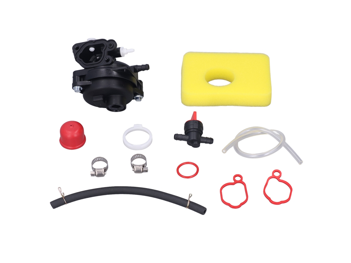 Kit de Carburador Primerox com filtro de ar e tubos para cortador de grama 593261 acessórios de substituição