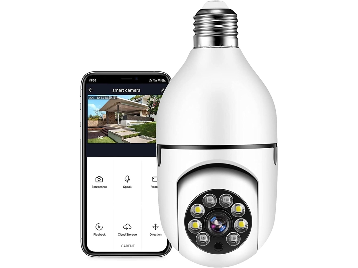 Câmera De Segurança Sem Fio Externa 1080p Wifi Câmera Alimentada Por Bateria