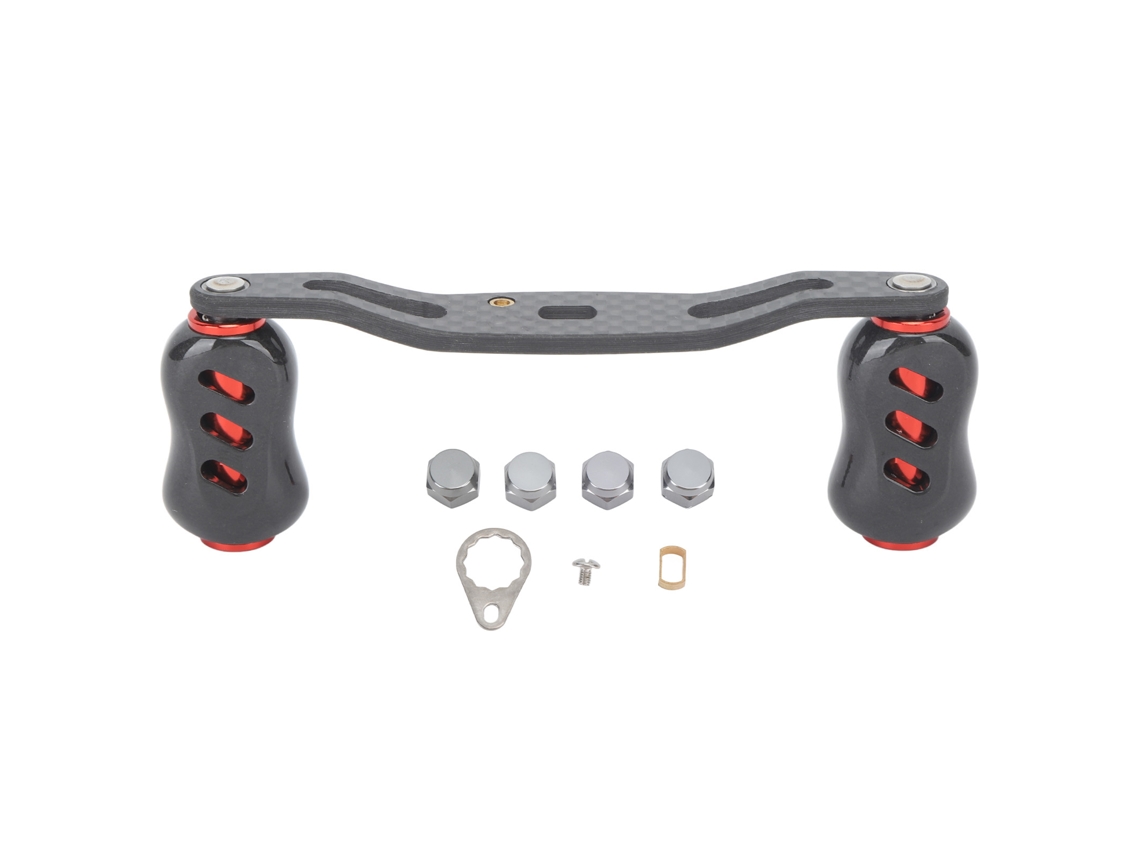 Alça de Moinho de Pesca Carbono 95mm para D S a Red