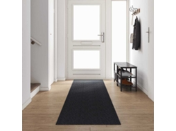 Vidaxl Runner De Carpete Antracite 80 X 500 Cm Tecido