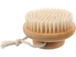 Escova De Bambu Para Banho, Ideal Para As Costas, Escova Corporal Esfoliante, Escovação A Seco E Acessório Para Banheiro