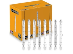 Rebe bombilla Halógena R7s 118mm 230w Regulável 230v 4650lm 2800k Branco Quente Tungstênio Linear para Luminárias de Segurança J118