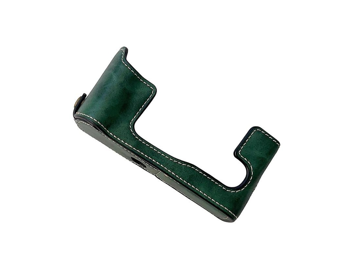 Fujifilm X T30ii X T30 X T20 X T10 Capa Protetora De Couro Sintético Antirriscos Com Tampa De Bateria Preto_xx Brilvibera