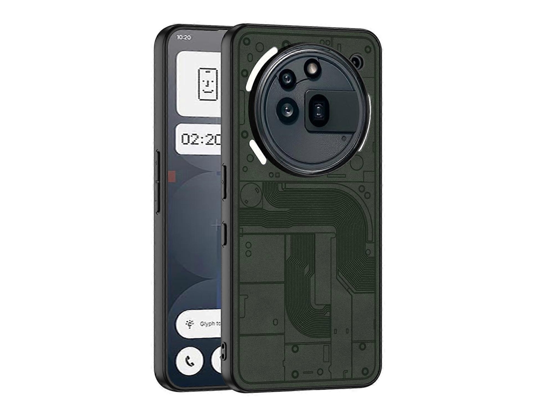 Capa Para Celular Gkk Skin Feel Leather Frosted Para Nothing Phone 3a Pro