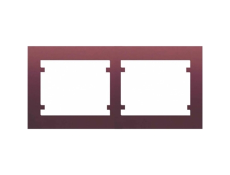 Moldura Horizontal De 2 Elementos Ruby Red Bjc Iris 18002 Rr