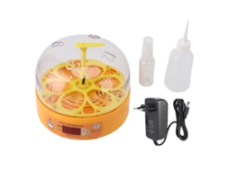 Incubadora de Ovos Primerox automática com controle de temperatura para galinha, codorna e pato (6 ovos)