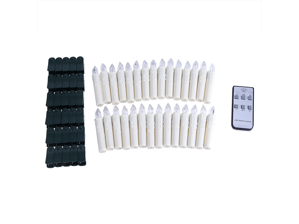 Laxiscreed Velas Led Sem Chama Com Controle Remoto Para Ambiente Aconchegante