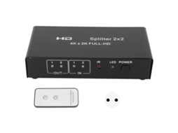 Divisor Hdmi LAXISCREED 2 Entradas 2 Saídas 4k 60hz