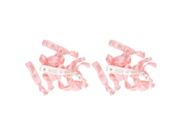 Elasticos de Cabelo Bride Tribe 22 Peças Rosa Branco Hm2242302
