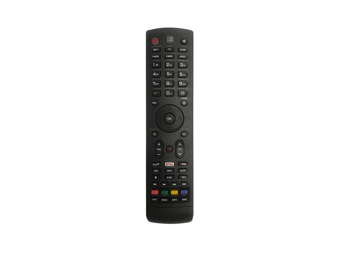Controle Universal Mali para TV Smart LED/LCD | S/MARCA