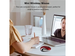 Mini Mouse Sem Fio Portátil Compacto Usb Viagem Pc Laptop