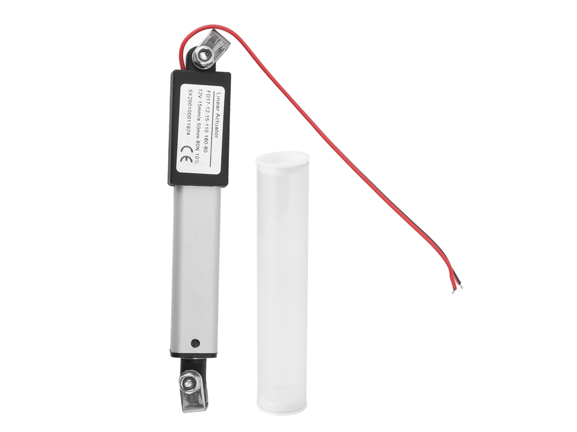 Atuador linear elétrico 12V 50mm 60N mini compacto para sofá elétrico cama de massagem robôs