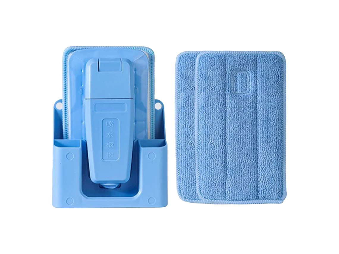 Apagador magnético reutilizável para quadro branco com suporte e 2 peças de reposição.